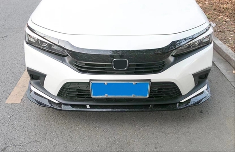 HONDA CIVIC FE1 2022 IÇIN UYUMLU PIANO BLACK ON LIP (PARLAK SIYAH-3 PARÇA)